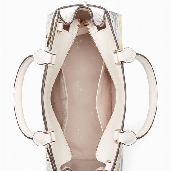 2 Pcs Kate Spade Medium Staci Satchel Garden Bouquet and Wallet NWT - Picture 12 of 12